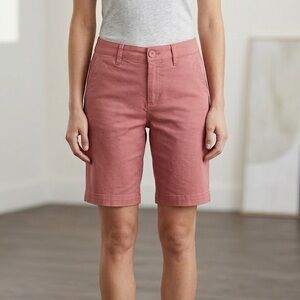 Lands' End Dusty Rose Bermuda Shorts